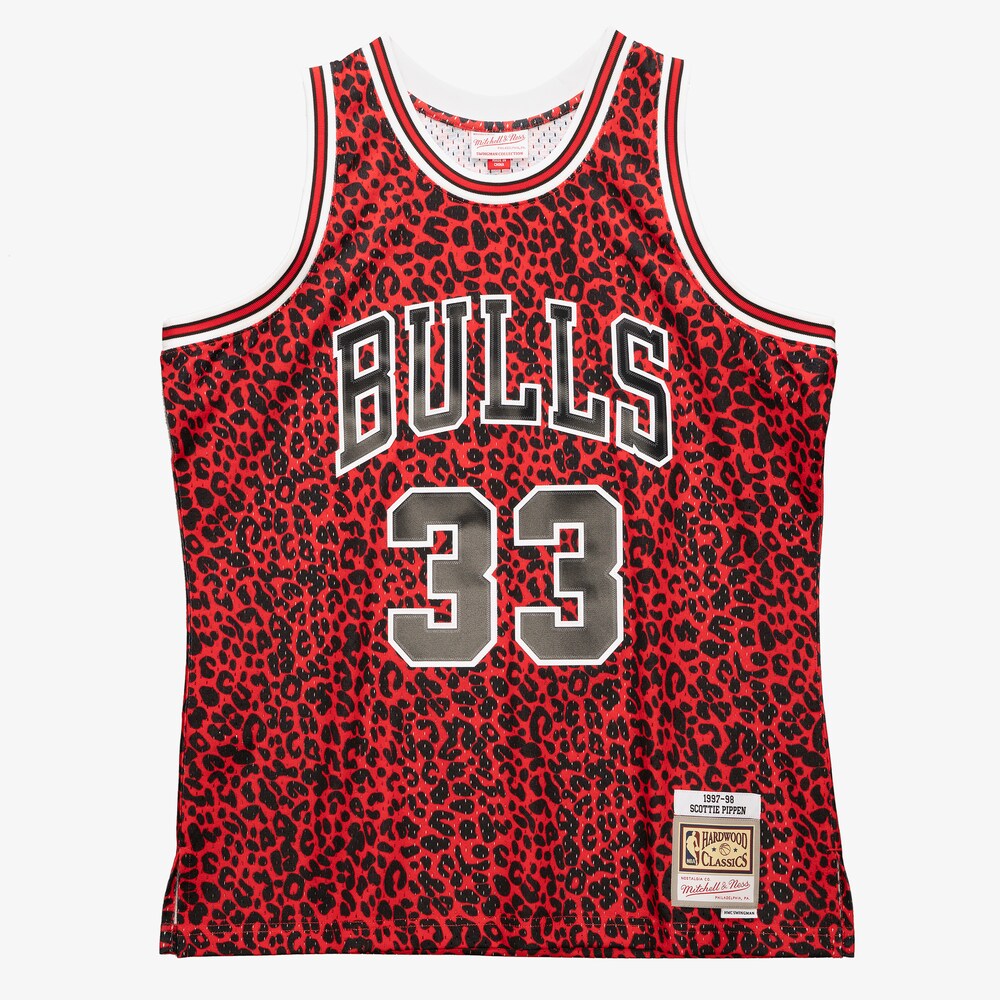 Chicago Bulls Wild Life Swingman Jersey Scottie Pippen 1997 stitched basketball jersey for game day fanwear