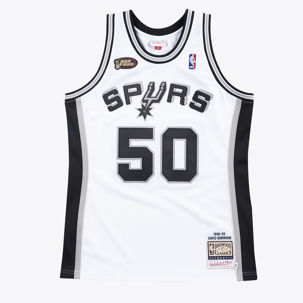 San Antonio Spurs Jersey Home Finals David Robinson 1998 99 stitched basketball jersey for game day fanwear