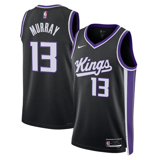 SAC Icon Edition Swingman Jersey - Black - Keegan Murray - Unisex RTJ Basketball 486