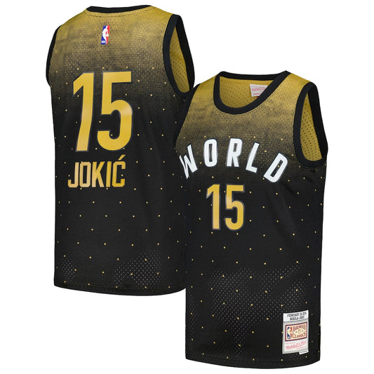 Nikola Jokic Black 2016 Nba Rising Stars Challenge Hardwood Classics Swingman Jersey stitched basketball jersey for game day