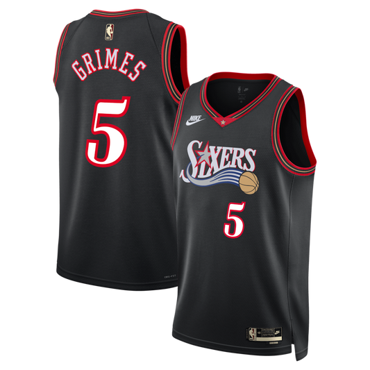 PHI Classic Edition Jersey - Black - Quentin Grimes - Unisex RTJ Basketball 457