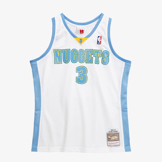 DEN M&N Swingman Jersey Allen Iverson 2006-07 RTJ Basketball 525