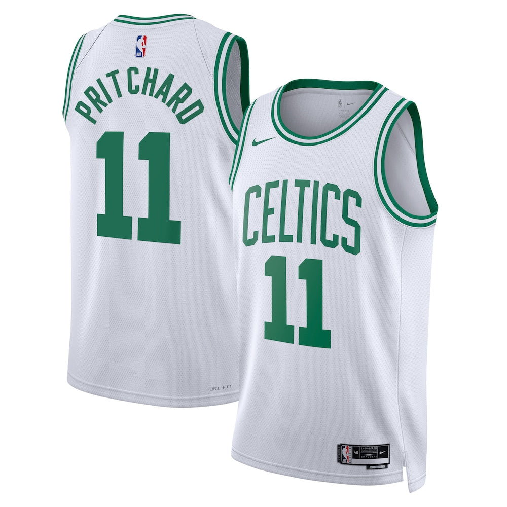 Boston Celtics Association Edition Swingman Jersey White Payton Pritchard Unisex stitched basketball jersey for game day
