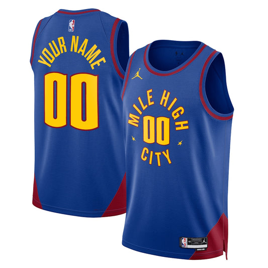 DEN Jordan Statement Swingman Jersey - Custom - Unisex RTJ Basketball 607
