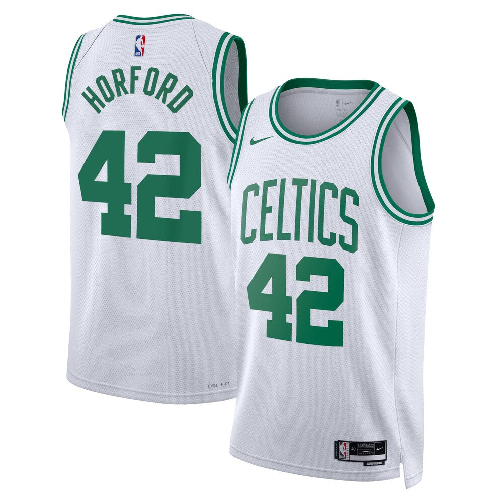Boston Celtics Association Edition Swingman Jersey White Al Horford Unisex stitched basketball jersey for game day fanwear