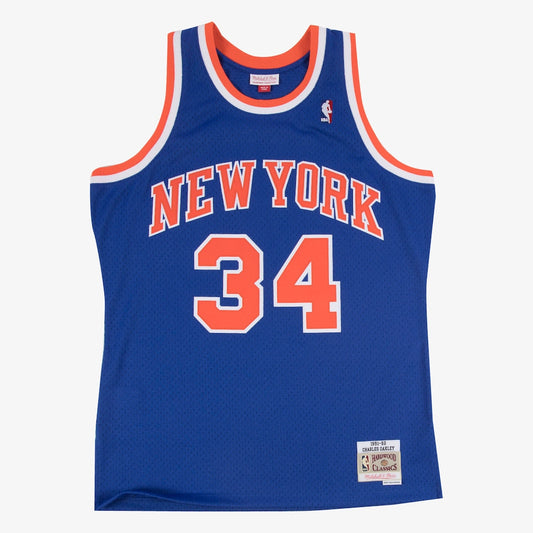 NYK M&N Swingman Jersey Road Charles Oakley 1991-92 RTJ Basketball 624