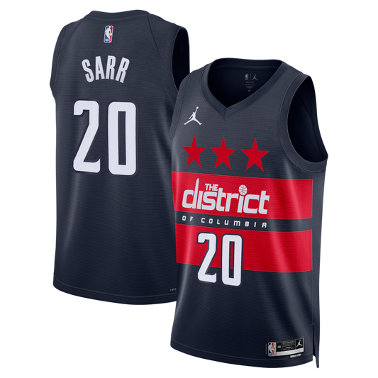 WAS Jordan Statement Edition Swingman Jersey - Navy - Alex Sarr - Mens RTJ Basketball 628
