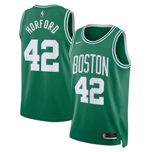 Boston Celtics Icon Edition Swingman Jersey Kelly Green Al Horford Unisex stitched basketball jersey for game day fanwear