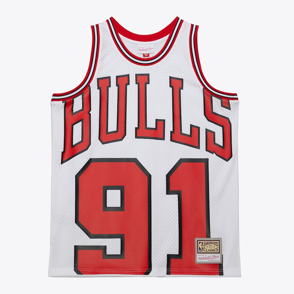 Chicago Bulls Maxxed Out Jersey 1997 Dennis Rodman stitched basketball jersey for game day fanwear
