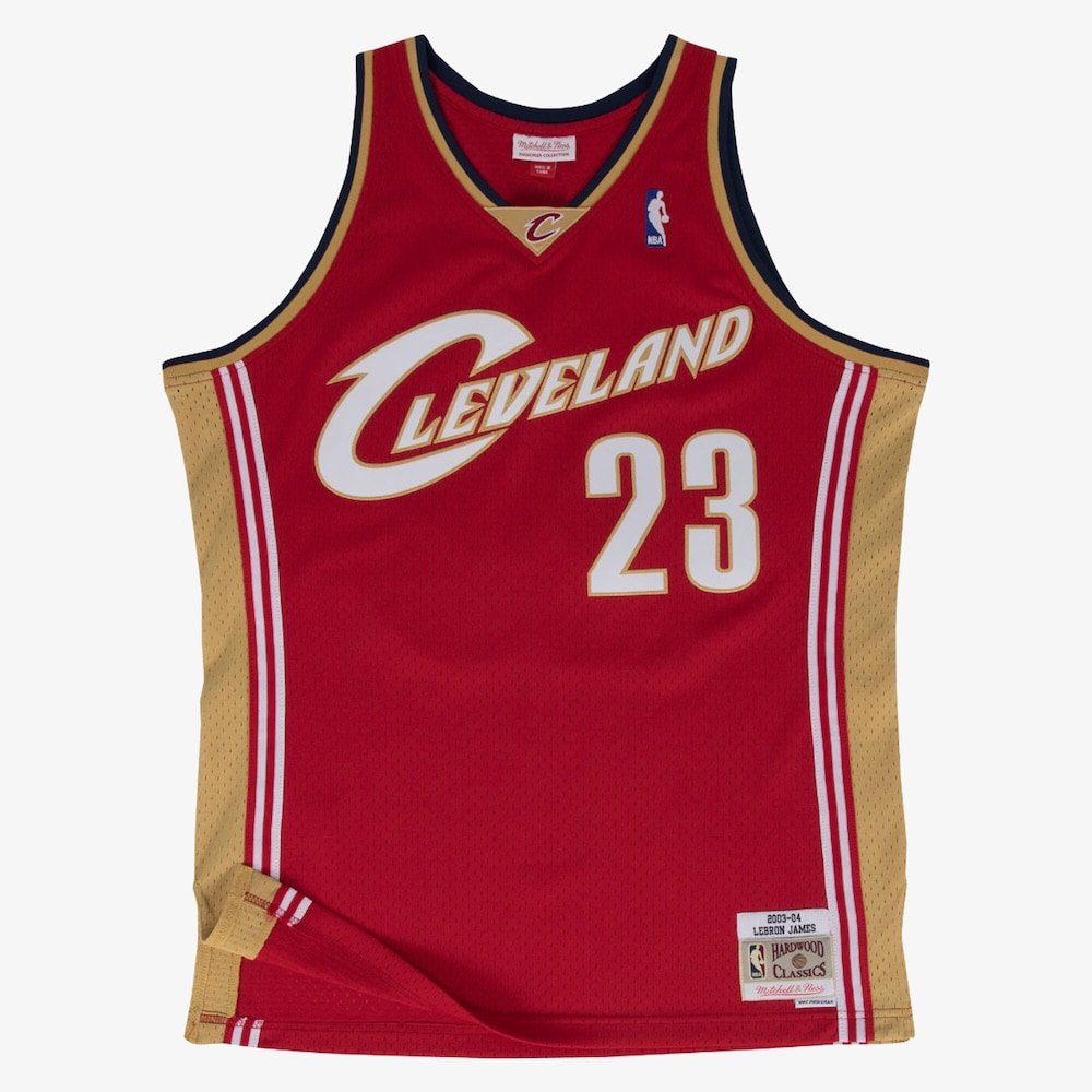 Cleveland Cavaliers Swingman Jersey Road Lebron James 2003 04 stitched basketball jersey for game day fanwear