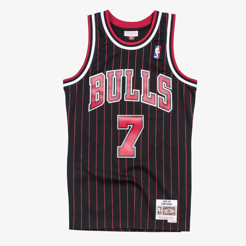 Chicago Bulls Swingman Jersey Toni Kukoc 1995 96 stitched basketball jersey for game day fanwear