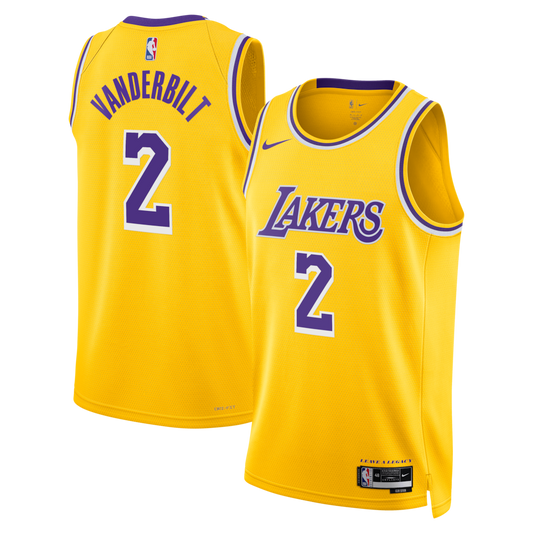 LAL Icon Edition Swingman Jersey - Gold - Jarred Vanderbilt - Unisex RTJ Basketball 679