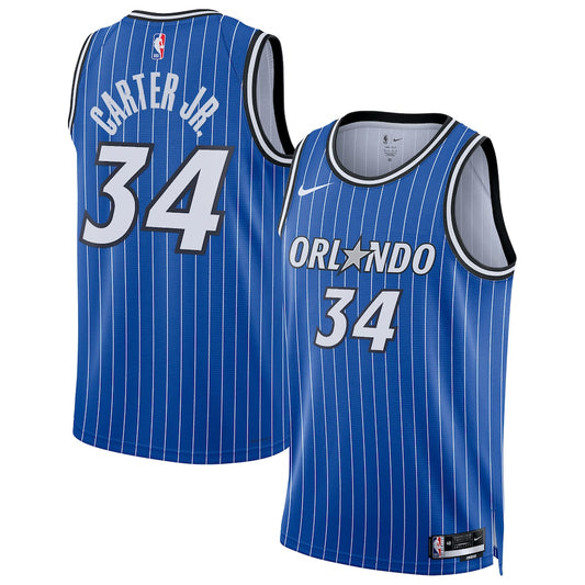 ORL Replica Icon Edition Swingman Jersey - Blue - Wendell Carter Jr. - Unisex RTJ Basketball 704
