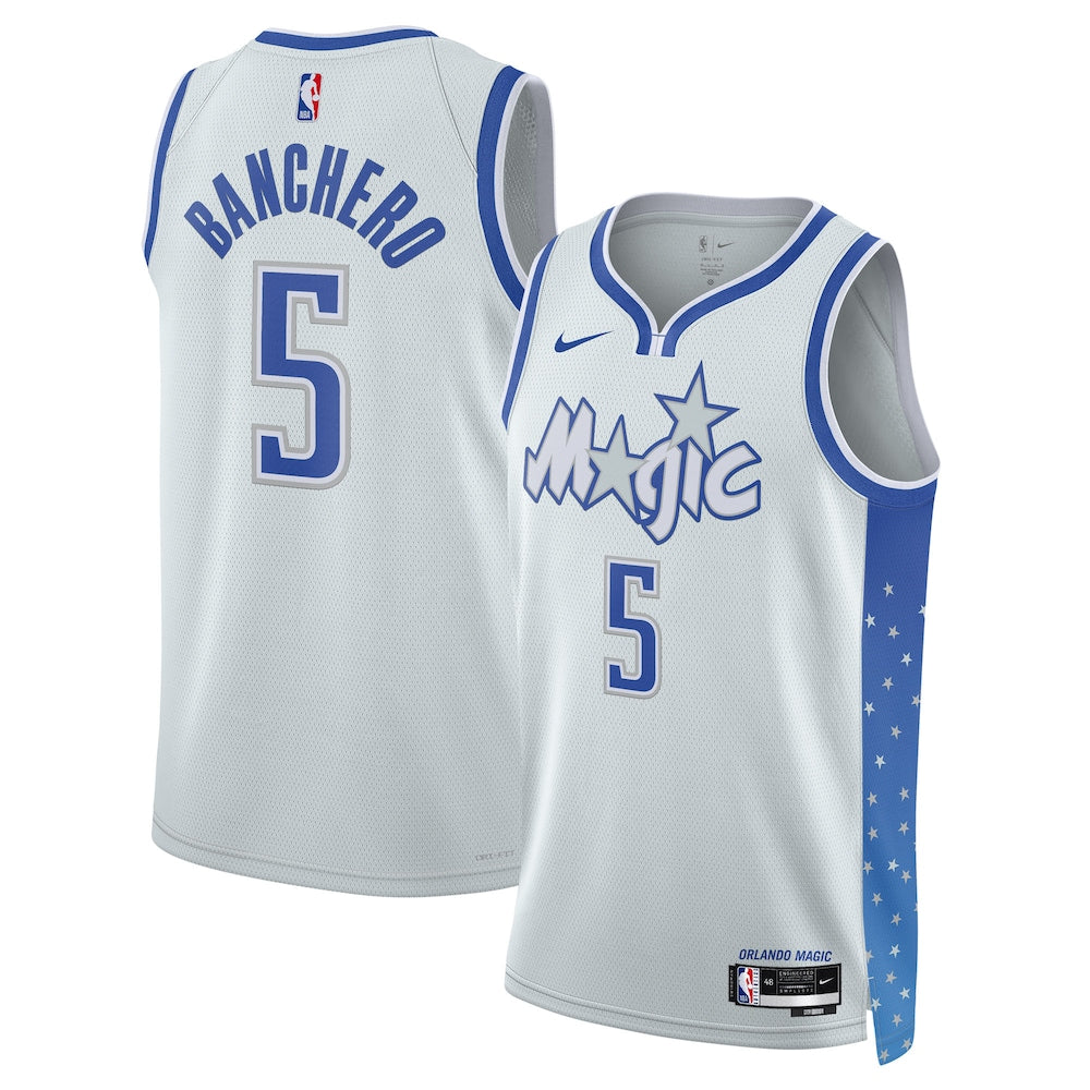 ORL 2025/26 City Edition Swingman Jersey - White - Paolo Banchero - Unisex RTJ Basketball 751