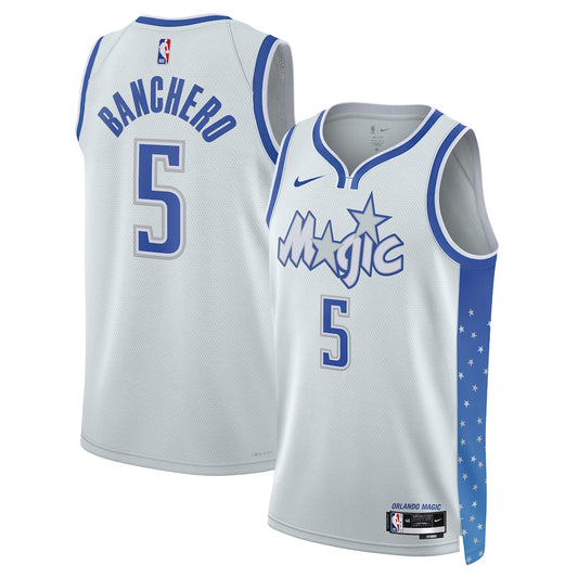 ORL 2025/26 City Edition Swingman Jersey - White - Paolo Banchero - Unisex RTJ Basketball 751