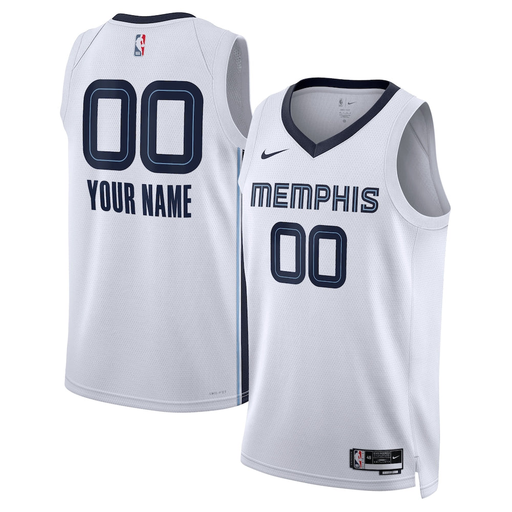 Memphis Grizzlies Association Swingman Jersey Custom Unisex stitched basketball jersey for game day fanwear