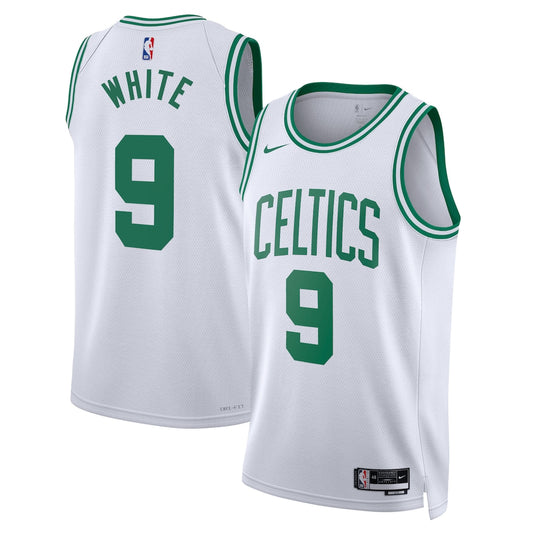 Boston Celtics Association Edition Swingman Jersey White Derrick White Unisex stitched basketball jersey for game day fanwear