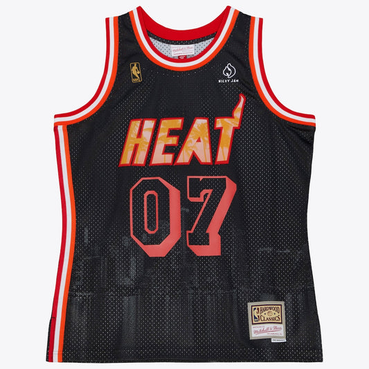 MIA M&N M&N x Nicky Jam Swingman Jersey RTJ Basketball 547