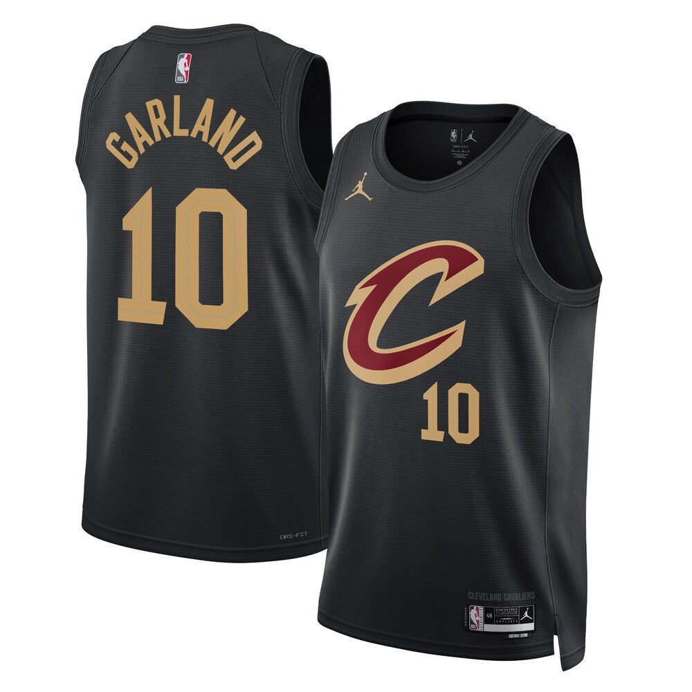 Cleveland Cavaliers Jordan Statement Edition Swingman Jersey Black Darius Garland Unisex stitched basketball jersey for game