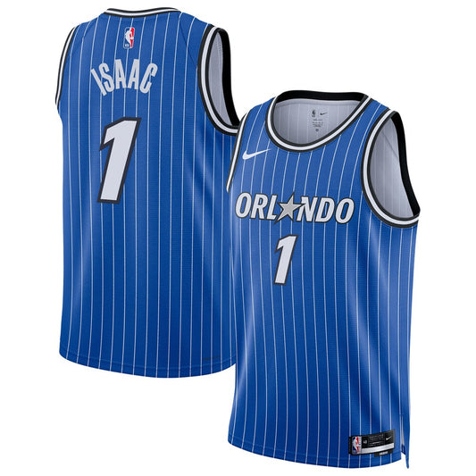 ORL Replica Icon Edition Swingman Jersey - Blue - Jonathan Isaac - Unisex RTJ Basketball 600