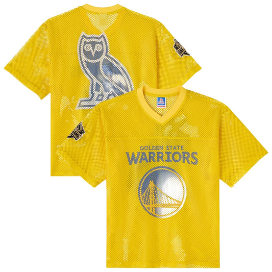 GSW X OVO Mesh Football Jersey - Mens RTJ Basketball 651