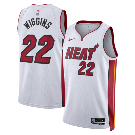 MIA Association Edition Swingman Jersey - White - Andrew Wiggins - Unisex RTJ Basketball 736