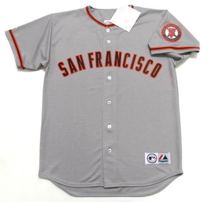 S SFG 2002 Away Baseball Throwback Stitched Jersey, Vintage Baseball Jersey, Retro Sewn Jersey