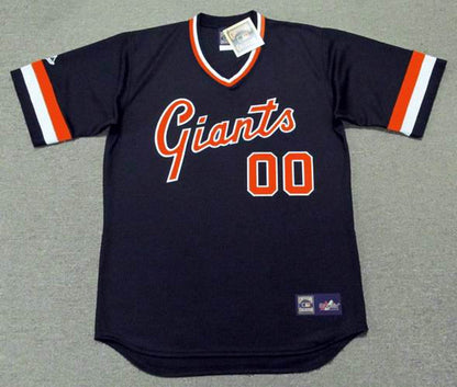 San Francisco Giants 1980s Cooperstown Name Number MLB jersey front view