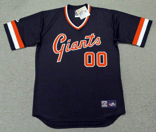 San Francisco Giants 1980s Cooperstown Name Number MLB jersey front view