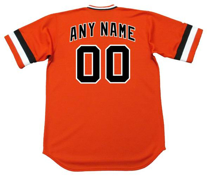 San Francisco Giants 1980s Cooperstown Name Number MLB jersey front view
