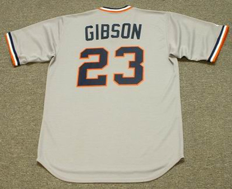 Detroit Tigers Kirk Gibson Cooperstown MLB jersey front view