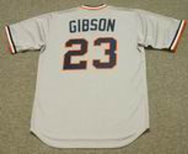 Detroit Tigers Kirk Gibson Cooperstown MLB jersey front view