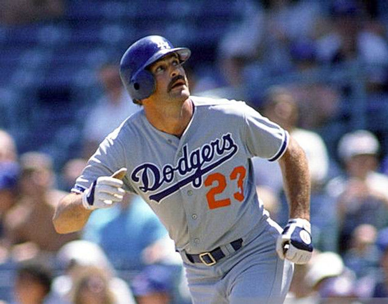 Los Angeles Dodgers 1980s Name Number MLB jersey front view