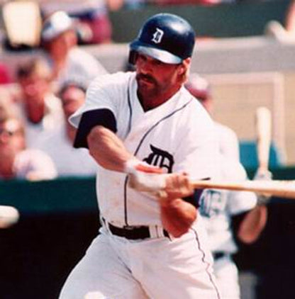 Detroit Tigers Kirk Gibson MLB jersey front view