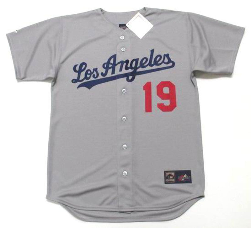 Los Angeles Dodgers Jim Gilliam 1960s Cooperstown MLB jersey front view