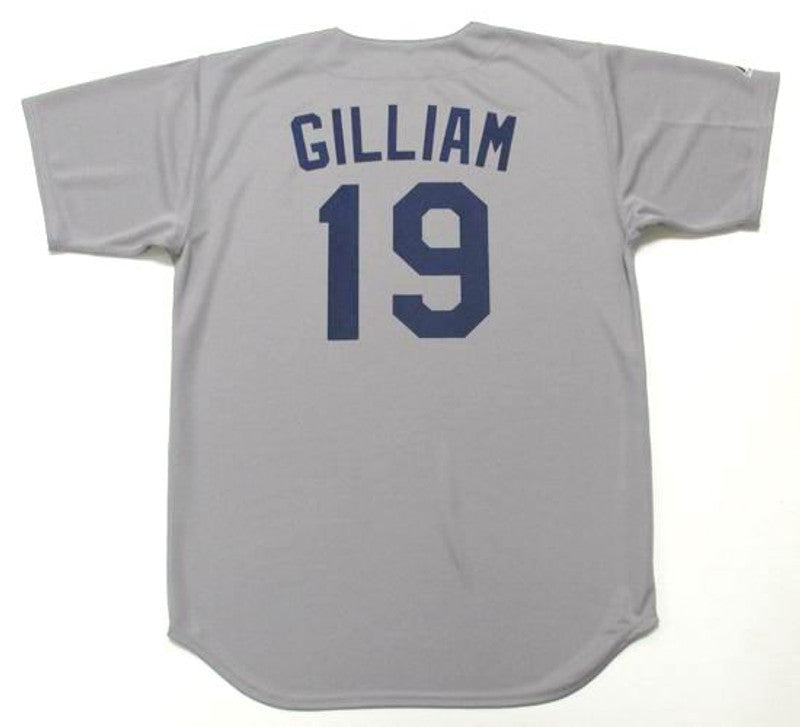 Los Angeles Dodgers Jim Gilliam 1960s Cooperstown MLB jersey front view