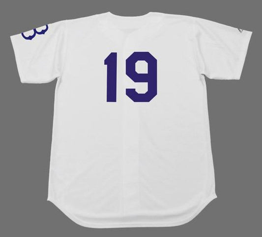 Jim Gilliam Brooklyn Dodgers Cooperstown Throwback Baseball Jersey jersey front view