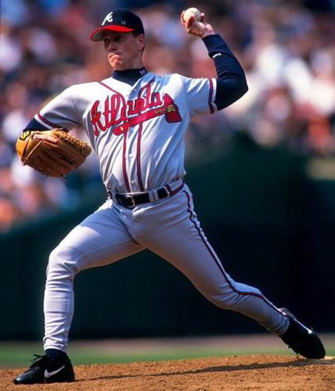 Atlanta Braves Tom Glavine MLB jersey front view