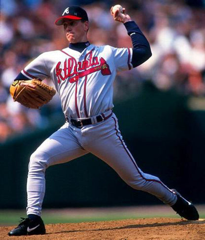 Atlanta Braves Tom Glavine MLB jersey front view