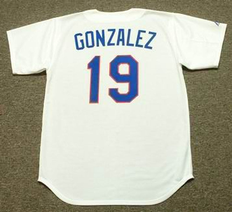 Texas Rangers Juan Gonzalez Cooperstown MLB jersey front view
