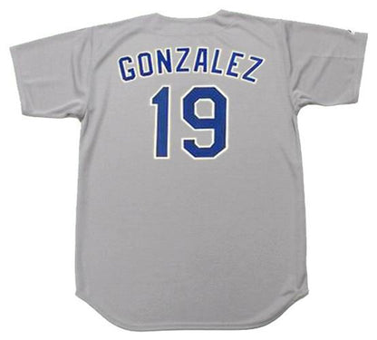 Texas Rangers Juan Gonzalez Cooperstown MLB jersey front view