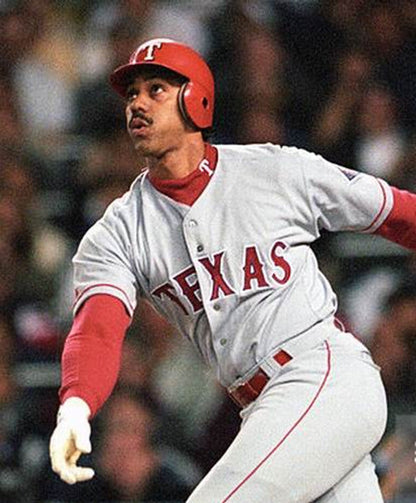 Texas Rangers Juan Gonzalez MLB jersey front view
