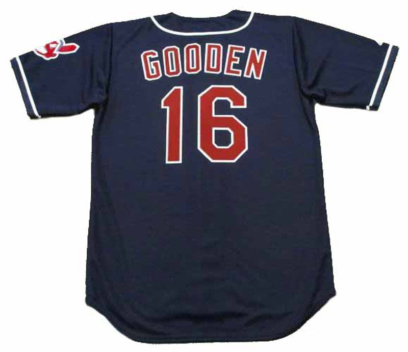 Cleveland Indians Dwight Gooden MLB jersey front view
