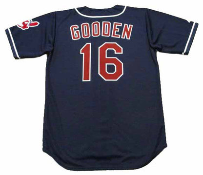 Cleveland Indians Dwight Gooden MLB jersey front view