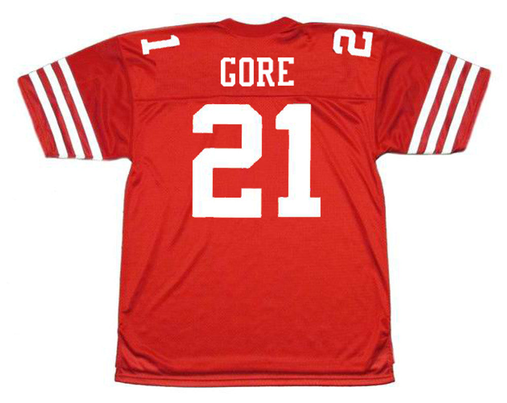 San Francisco 49ers Frank Gore NFL jersey front view