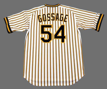 Pittsburgh Pirates Rich Gossage Cooperstown MLB jersey front view