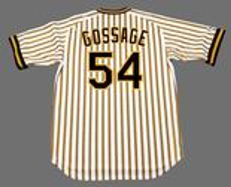 Pittsburgh Pirates Rich Gossage Cooperstown MLB jersey front view