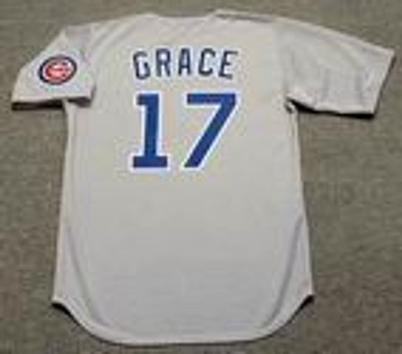 Chicago Cubs Mark Grace MLB jersey front view