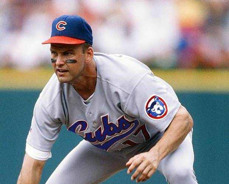 Chicago Cubs Mark Grace MLB jersey front view