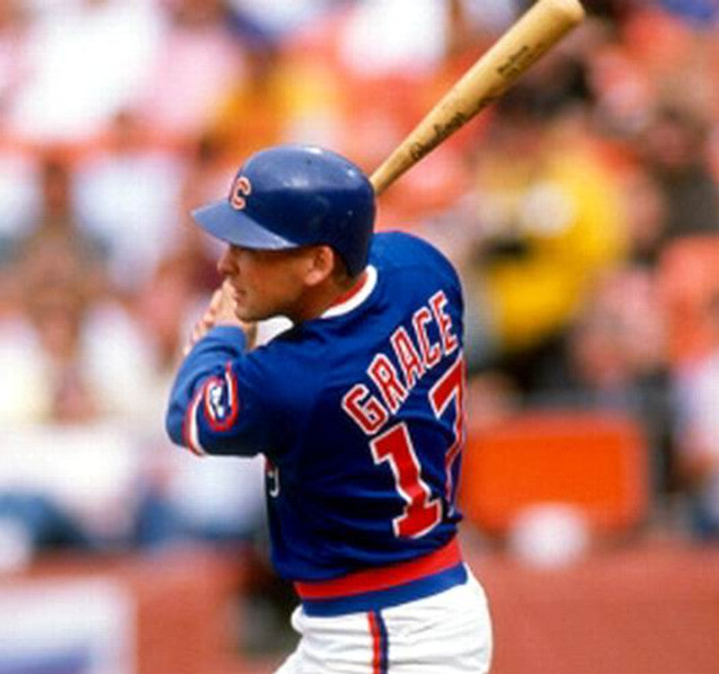 Chicago Cubs Mark Grace Cooperstown MLB jersey front view